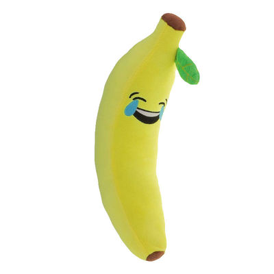 Ningún juguete lavable inodoro de vertimiento de la felpa de la fruta suave