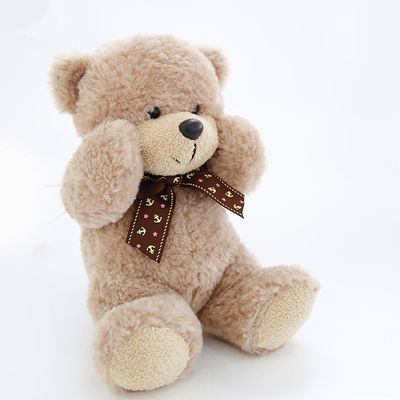 regalo femenino lindo del corazón de los juguetes animales de la felpa de los 30cm Teddy Bear With Ribbon Bow