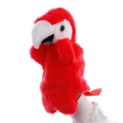 muñeca suave animal de las marionetas de mano de la felpa interesante de los 20cm para los bebés