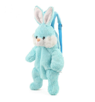 Producción corta del ODM de la mochila de los niños animales de la mochila de la tela de la felpa