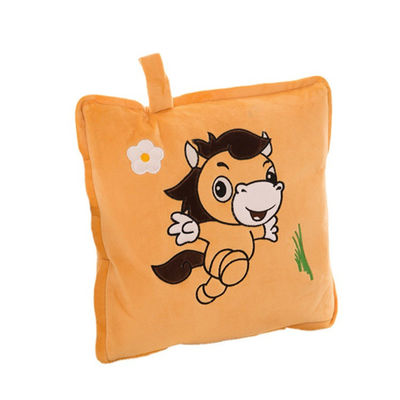 Calentador suave los 35x35cm de la mano del peluche del OEM para la decoración casera