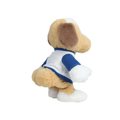 La felpa eléctrica ultra suave lavable del perro del ODM juega regalo del perro de la felpa de los 30cm el mejor para el niño
