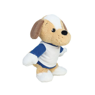 La felpa eléctrica ultra suave lavable del perro del ODM juega regalo del perro de la felpa de los 30cm el mejor para el niño