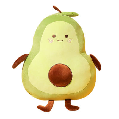 El algodón casero del polipropileno de la decoración llenó el juguete relleno aguacate de los 45cm