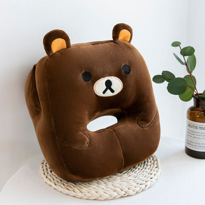 Una almohada más caliente de los 30cm de la suavidad de la mano corta lavable de la felpa