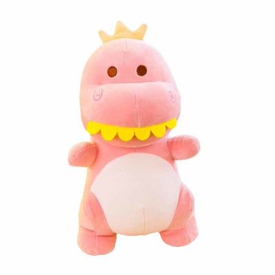 Almohada de la felpa del dinosaurio de la historieta del OEM los 25cm con el relleno del algodón del polipropileno