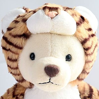 Sombrero de Teddy Bear With Detachable Lion de la felpa del cortocircuito ISO9001