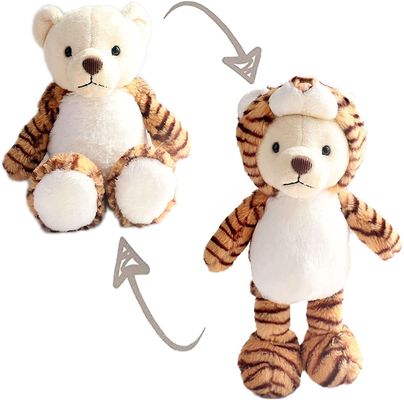 Sombrero de Teddy Bear With Detachable Lion de la felpa del cortocircuito ISO9001