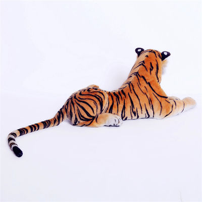 Relleno realista del algodón de los 40cm Tiger Plush Doll With Polypropylene