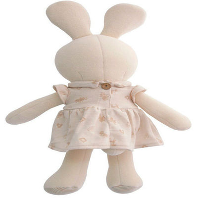 Los 25cm Bunny Soft Toy rosado de los niños del lavable a mano