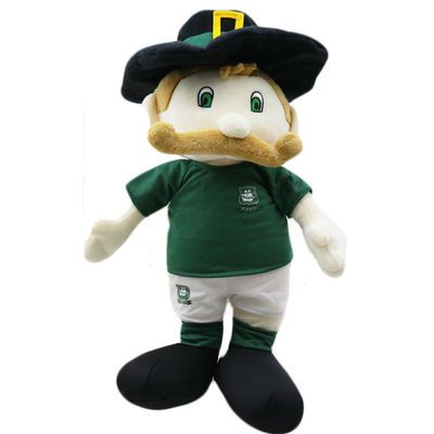 Juguetes barbudos de la felpa de Cartoon Character Stuffed del soldado