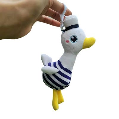 Bebé cómodo Duck Charm Keychain de la felpa EN71