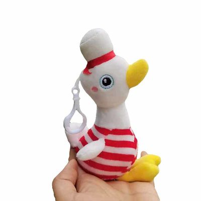 Bebé cómodo Duck Charm Keychain de la felpa EN71