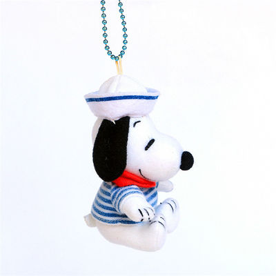 Al por mayor el presente de 15 del cm Little Boy pendientes del marinero de Suit Snoopy Plush del bolso precioso del llavero