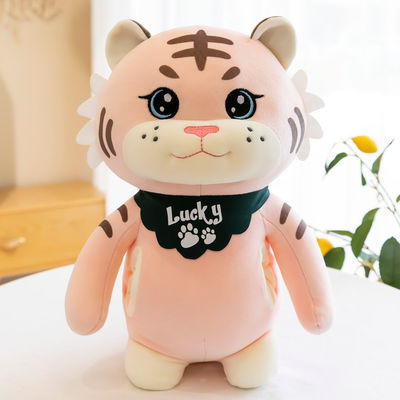 La tela de costura de la felpa del acuerdo del OEM rellenó a Tiger Toy
