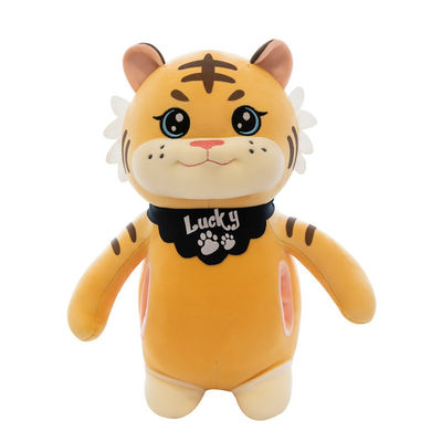 La tela de costura de la felpa del acuerdo del OEM rellenó a Tiger Toy