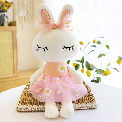 Felpa rellena algodón Bunny Doll As Girls Gift del ODM PP