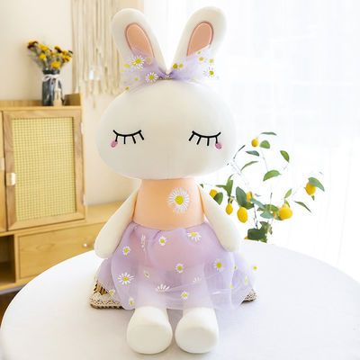 Felpa rellena algodón Bunny Doll As Girls Gift del ODM PP