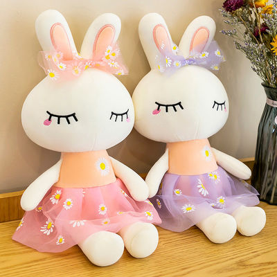 Felpa rellena algodón Bunny Doll As Girls Gift del ODM PP