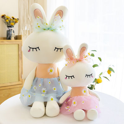 Felpa rellena algodón Bunny Doll As Girls Gift del ODM PP