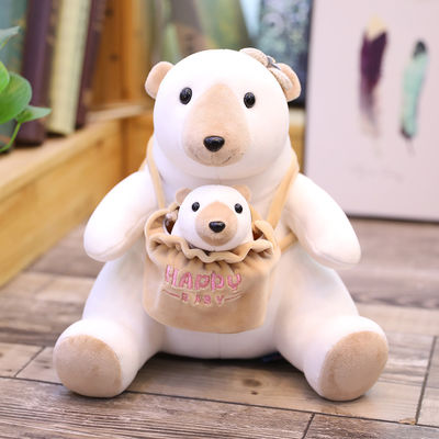Peluches seguros del bebé amistoso de la felpa de la piel del OEM