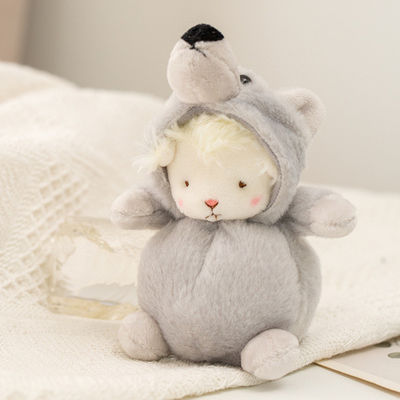 El 15cm pequeñas ovejas rellenas unisex cómodas EN71