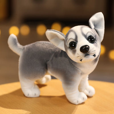 El algodón de los PP llenó el juguete corto los 20cm del perro de la simulación de la felpa