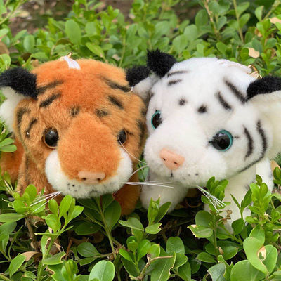 Siberiano Tiger Plush Doll de la simulación de EN71 el 15cm