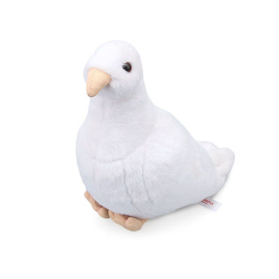 Paloma blanca innovadora Toy With Polypropylene Cotton Filling del OEM