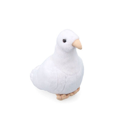 Paloma blanca innovadora Toy With Polypropylene Cotton Filling del OEM