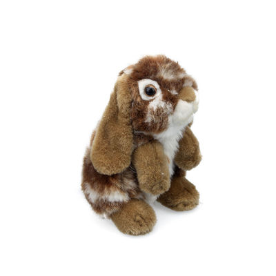Regalo suave de Toy Stuffed Grey Khaki Plush Pascua del conejo de la simulación de 8 pulgadas