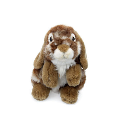 Regalo suave de Toy Stuffed Grey Khaki Plush Pascua del conejo de la simulación de 8 pulgadas