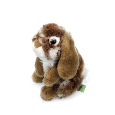 Regalo suave de Toy Stuffed Grey Khaki Plush Pascua del conejo de la simulación de 8 pulgadas