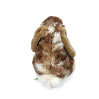 Regalo suave de Toy Stuffed Grey Khaki Plush Pascua del conejo de la simulación de 8 pulgadas