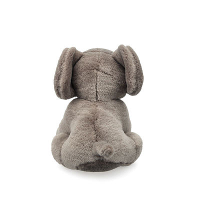 Juguete relleno elefante largo del bebé de la nariz de la felpa del cortocircuito del OEM