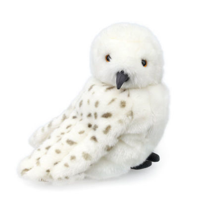 Pluma blanca rotativa principal Eagle Plush Toy los 25cm
