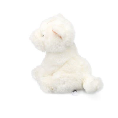 El perro blanco de EN71 los 20cm rellenó a Toy For Baby Soothing