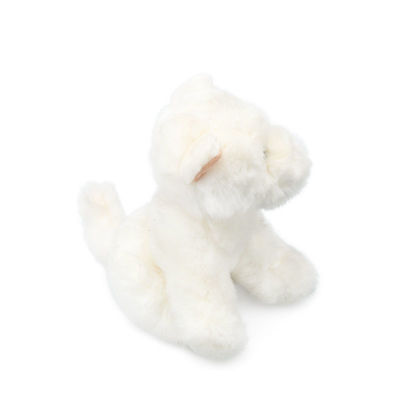 El perro blanco de EN71 los 20cm rellenó a Toy For Baby Soothing