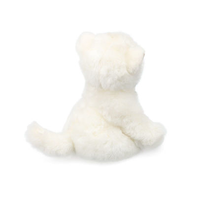El perro blanco de EN71 los 20cm rellenó a Toy For Baby Soothing