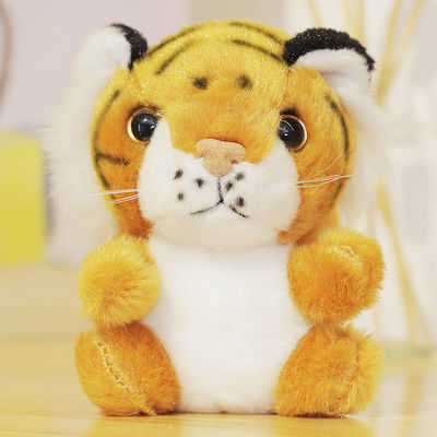 Relleno del algodón de Tiger Stuffed Doll With Polypropylene de la simulación de EN71 los 25cm