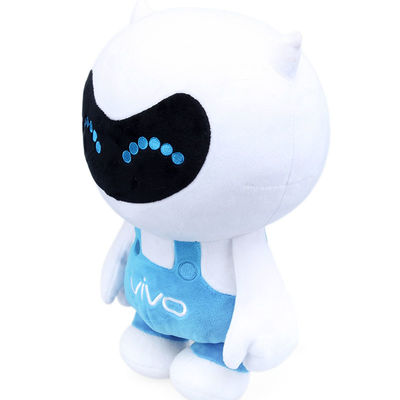 ISO9001 certificó el juguete corporativo los 30cm de la felpa de la mascota de Vivo