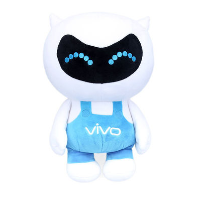 ISO9001 certificó el juguete corporativo los 30cm de la felpa de la mascota de Vivo