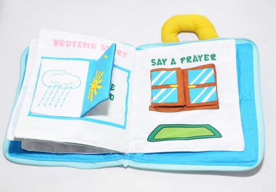La educación temprana de la felpa 3D reserva los 20x25cm para el bebé