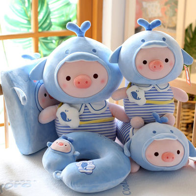 Juguetes de la felpa del cerdo de la historieta de Kawaii con el relleno del algodón de los PP