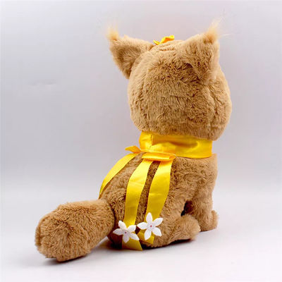 Cat Stuffed Plush Toy linda modificada para requisitos particulares los 25cm para el bebé