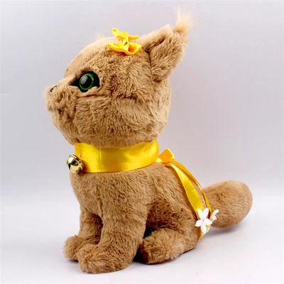 Cat Stuffed Plush Toy linda modificada para requisitos particulares los 25cm para el bebé