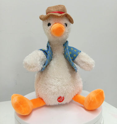 Los juguetes de registración ISO9001 de la felpa de la voz de los niños certificaron