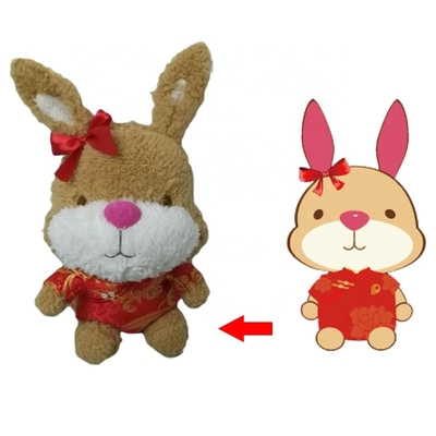 La felpa de Kawaii rellenó la certificación de Bunny Toy With EN71