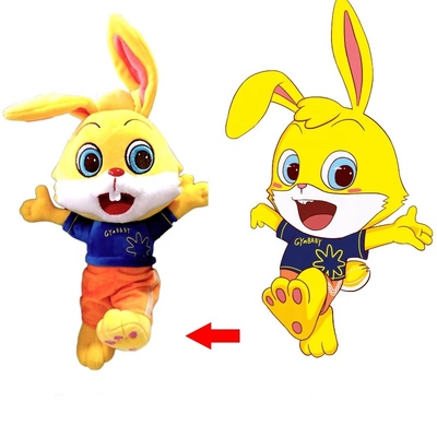 La felpa de Kawaii rellenó la certificación de Bunny Toy With EN71
