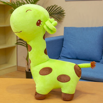 Los fabricantes de Dongguan crean a Toy Giraffe Animal Soft Toy para requisitos particulares relleno felpa